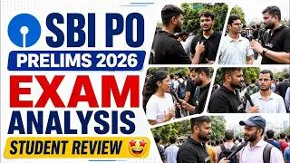 Thumbnail: IBPS PO Prelims 2026 Exam Analysis Student Review 🤩