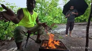 Thumbnail: “Heavy Rain Camping In Jharkhand Forest | Group Rain Camping | Rain Camping In India” #banzaravlogs