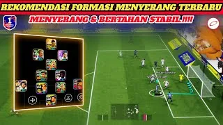 Thumbnail: REKOMENDASI FORMASI MENYERANG PARAH.... Pertahanan Tetap Aman || eFootball 2026 