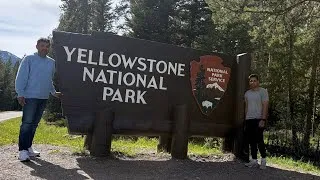 Thumbnail: Yellowstone day 5 - beautiful road drive 