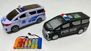 Thumbnail: Unboxing Electric police car, RC convertible supercar, electric door-open police car, racing car RC