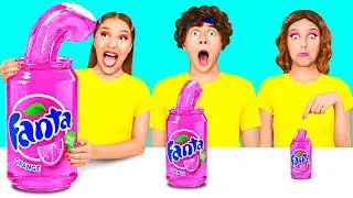 Thumbnail: Big, Medium and Small Plate Challenge | Cool Pranks and Tricks by BaRaDa Challenge