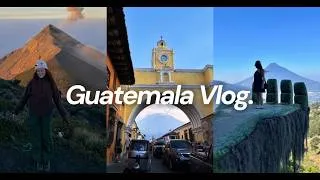 Thumbnail: Solo trip to Guatemala !! Hiking Acatenango and Anitgua🇬🇹