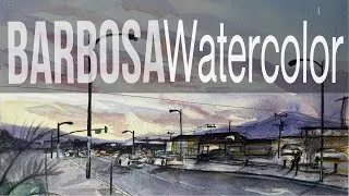Thumbnail: Watercolor - Sky | Time Lapse | Romantic piano music