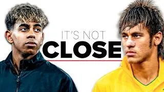 Thumbnail: Lamine Yamal vs Young Neymar: The Scary Truth