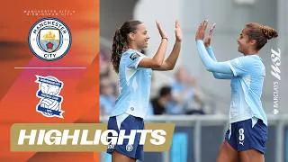 Thumbnail: Reigning Champions Start Off Strong! | Man City v Birmingham City Highlights | Barclays WSL 26/27