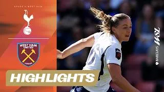 Thumbnail: Hanson Scores On Debut! Tottenham v West Ham Highlights | Barclays WSL 26/27