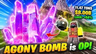 Thumbnail: I Mined a Mountain using AGONY BOMB, and the result SHOCKED me!