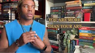 Thumbnail: writing is something you DO, it is not the entirety of who you ARE