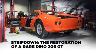 Thumbnail: Stripdown: The restoration of a rare Dino 206 GT