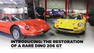 Thumbnail: Introducing the restoration of a rare Dino 206 GT