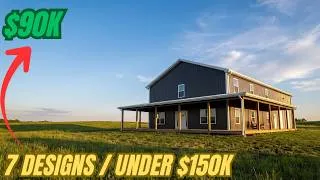 Thumbnail: 7 Dirt Cheap Barndominium Designs Anyone Can Afford in 2026