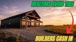 Thumbnail: Why Realtors Avoid Barndominiums (And Builders Profit Instead)