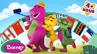Thumbnail: A Tour Around the World | Discovering Cultures | Barney the Dinosaur