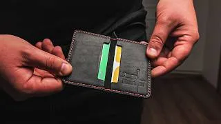 Thumbnail: Making the Thinnest Leather Wallet Just for Cards