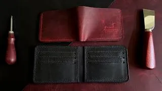 Thumbnail: Making a Bifold Wallet from Italian Crazy Horse Leather