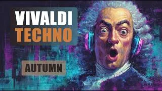 Thumbnail: Vivaldi Autumn × Techno 🔥 Epic Classical Remix for Focus, Study & Deep Work