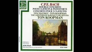 Thumbnail: C. P. E. Bach (1714-1788) - Double Concerto Pour Clavecin & Pianoforte / Concerto Pour 2 Clavecins