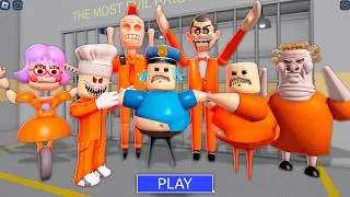 Thumbnail: POLICE BARRY vs 10000 PRISONERS!? in BARRY'S PRISON RUN! New Scary Obby (#Roblox)