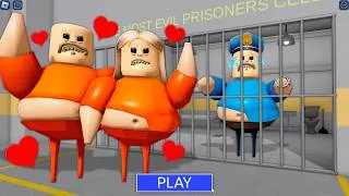 Thumbnail: PRISONER FAMILY vs POLICE in BARRY PRISON RUN! NEW SCARY Obby (#Roblox)