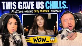 Thumbnail: THIS GAVE US CHILLS. First Time Hearing Lucy Thomas - Hallelujah