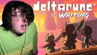Thumbnail: My LIVE reaction to DELTARUNE CHAPTER 5 Trailer (and more!)