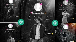 Thumbnail: Trending Instagram User Profile Photo Editing Prompt | Viral Ai photo Editing | ChatGPT