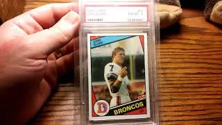 Thumbnail: John Elway Rookie - 1984 Topps # 63 Graded PSA 8