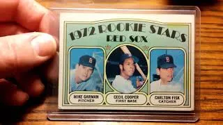 Thumbnail: Carlton Risk Rookie - 1972 Topps #79 RED SOX