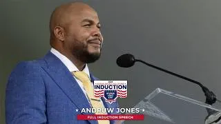 Thumbnail: Andruw Jones 2026 Hall of Fame Induction Speech