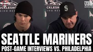 Thumbnail: Bryan Woo & Dan Wilson Recap STRUGGLES vs. Philadelphia Phillies But Successful Mariners Home Stand
