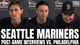 Thumbnail: George Kirby, Dominic Canzone & Dan Wilson Recap DOMINANT START vs. Phillies, Mariners Hot Streak