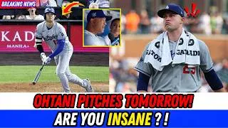 Thumbnail: BREAKING: Roberts Confirms Ohtani Pitches Tomorrow! Skubal Shouts "Are You Out Of Your Mind?"...