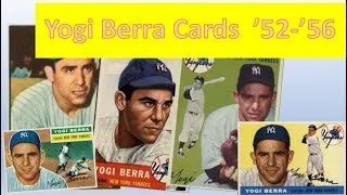 Thumbnail: Yogi Berra Baseball Card Values 1952 to 1956