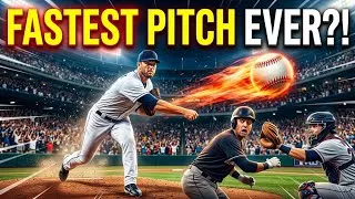 Thumbnail: The Fastest Pitch Ever Thrown in Baseball History! ⚾ You Won't Believe the Speed!