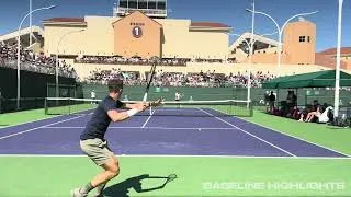 Thumbnail: Carlos Alcaraz vs. Jiri Lehecka 2026 Indian Wells Court Level Practice Match | 4K
