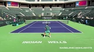 Thumbnail: Jack Draper vs. Lorenzo Musetti 2026 Indian Wells | Court Level Practice Match