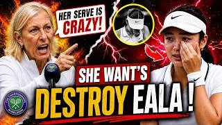 Thumbnail: 🚨Martina Navratilova Calls Eala's Serve "Crazy" — Tennis World Divided After Shocking Exit!