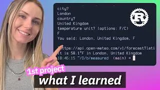 Thumbnail: I Finished My First Rust Project... Here’s What Not To Do