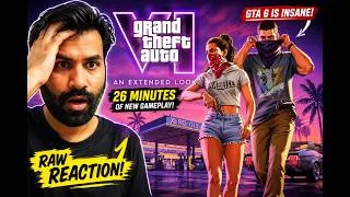 Thumbnail: GTA 6 EXTENDED LOOK REACTION — MY RAW REACTION TO 26 MINUTES OF NEW GAMEPLAY!