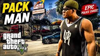 Thumbnail: GTA 5 - Pack Man Mission Gameplay | Epic Police Chase & Luxury Car Convoy