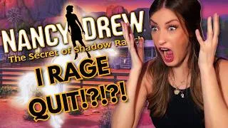 Thumbnail: THE FIRST GAME I EVER RAGE QUIT | Nancy Drew: The Secret of Shadow Ranch
