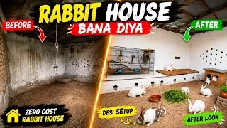 Thumbnail: Rabbit House Bana Diya😍! | Before vs After Transformation 