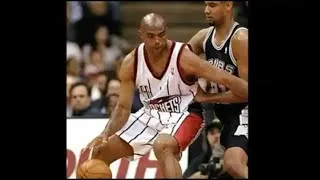Thumbnail: Charles Barkley Schools Tim Duncan Houston vs Spurs 