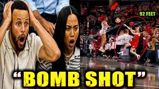 Thumbnail: Caitlin Clark Did WHAT?! 🤯 Even Stephen Curry Was Shocked by This Shot! 🏀🔥