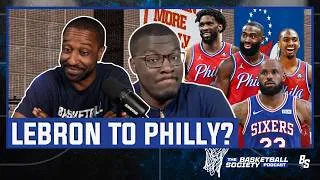 Thumbnail: Did the Jaylen Brown Trade Just Set Up LeBron to Philly? | The Basketball Society Podcast