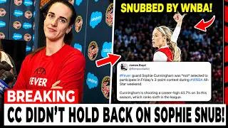 Thumbnail: Caitlin Clark GOES NUCLEAR After Sophie Cunningham WNBA ALL STAR SNUB!