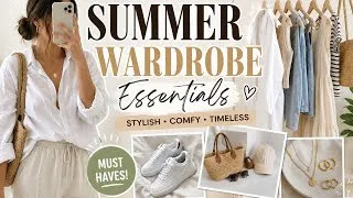 Thumbnail: Summer Wardrobe Essentials 2026 ☀️ | Build the Perfect Capsule Wardrobe | Must-Have Fashion Basics