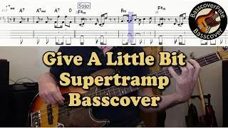 Thumbnail: Supertramp Give a little bit Bass Cover Tabs Score Chords