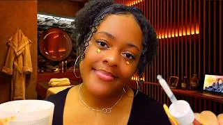 Thumbnail: ASMR A Tingly Facial At The Spa 🧖🏾♡✨(Personal attention, Skincare ♡)